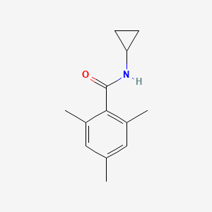 molecular formula C13H17NO B5362694 N-cyclopropyl-2,4,6-trimethylbenzamide 