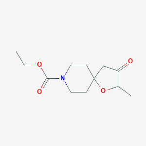 Ethyl 2-methyl-3-oxo-1-oxa-8-azaspiro[4.5]decane-8-carboxylate