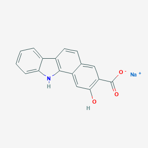 2-Hydroxybenzo[a]carbazole-3-carboxylic acid sodium salt