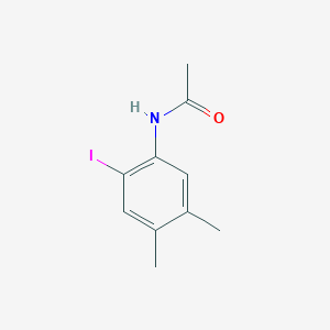 N-(2-iodo-4,5-dimethylphenyl)acetamide