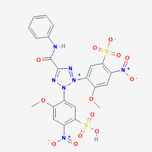molecular formula C22H17N7O13S2 B053649 Xtt tetrazolium CAS No. 117038-70-7