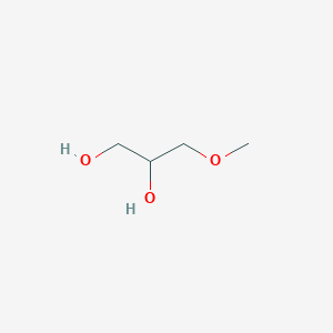 molecular formula C4H10O3 B053666 3-Methoxy-1,2-propanediol CAS No. 623-39-2