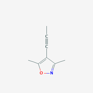 3,5-Dimethyl-4-(prop-1-yn-1-yl)isoxazole