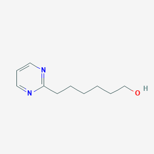 6-(Pyrimidin-2-YL)hexan-1-OL