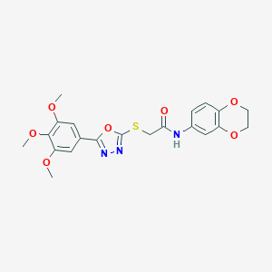molecular formula C21H21N3O7S B536827 NC03 