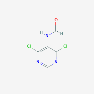 N-(4,6-dichloropyrimidin-5-yl)formamide