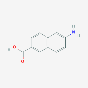 molecular formula C11H9NO2 B053717 6-Amino-2-naphthoic acid CAS No. 116668-47-4