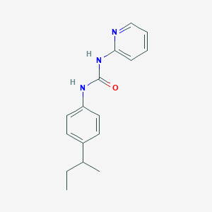 molecular formula C16H19N3O B5372570 N-[4-(SEC-BUTYL)PHENYL]-N'-(2-PYRIDYL)UREA 