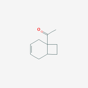 Ethanone, 1-bicyclo[4.2.0]oct-3-en-1-yl-(9CI)