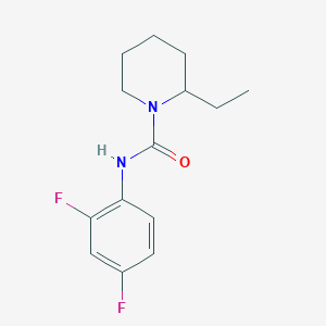 molecular formula C14H18F2N2O B5377161 N-(2,4-difluorophenyl)-2-ethylpiperidine-1-carboxamide 