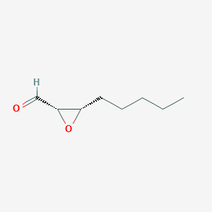 (2S,3S)-3-Pentyloxirane-2-carbaldehyde