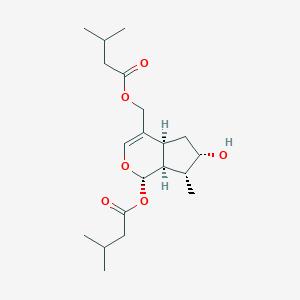 molecular formula C20H32O6 B053776 Nardostachin CAS No. 114687-82-0