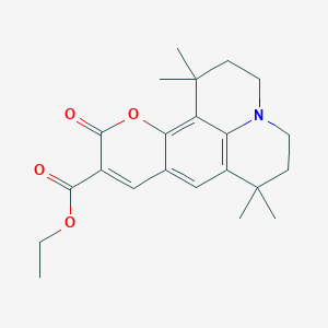 molecular formula C22H27NO4 B053786 Coumarin 314T CAS No. 113869-06-0
