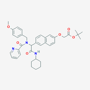 molecular formula C38H43N3O6 B537883 NY2267 