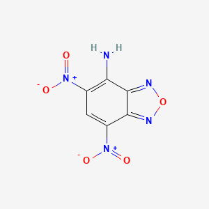 molecular formula C6H3N5O5 B5380583 4-Amino-5,7-dinitrobenzofurazan 