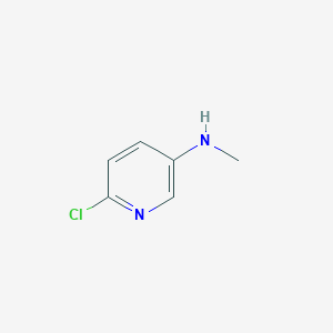 molecular formula C6H7ClN2 B053841 6-Chloro-N-methylpyridin-3-amine CAS No. 120739-84-6