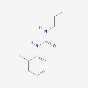 molecular formula C10H13IN2O B5385543 1-(2-Iodophenyl)-3-propylurea 