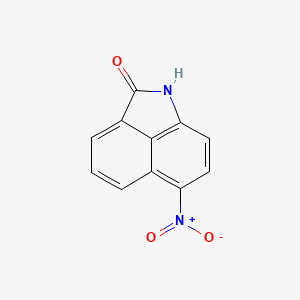 molecular formula C11H6N2O3 B5385728 6-nitrobenzo[cd]indol-2(1H)-one 