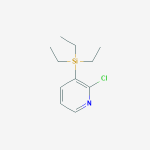 2-Chloro-3-(triethylsilyl)pyridine