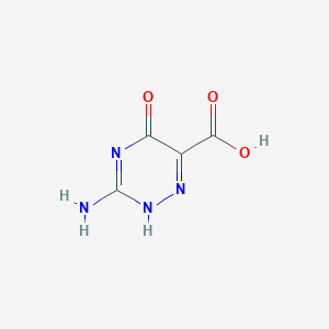 3-amino-5-oxo-2H-1,2,4-triazine-6-carboxylic acid
