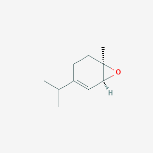 molecular formula C10H16O B053872 (1S,6R)-6-methyl-3-propan-2-yl-7-oxabicyclo[4.1.0]hept-2-ene CAS No. 119479-36-6