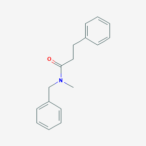 molecular formula C17H19NO B053901 N-benzyl-N-methyl-3-phenylpropanamide CAS No. 61751-42-6