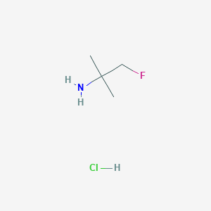 2-Fluoro-1,1-dimethyl-ethylamine hydrochloride