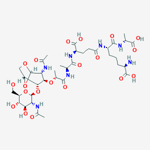 molecular formula C37H59N7O20 B053932 Tat-BP CAS No. 118013-66-4