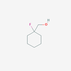 molecular formula C7H13FO B053945 (1-Fluorocyclohexyl)methanol CAS No. 117169-30-9