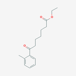 Ethyl 7-(2-methylphenyl)-7-oxoheptanoate