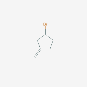 molecular formula C6H9Br B053951 1-Bromo-3-methylidenecyclopentane CAS No. 120159-46-8