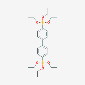 molecular formula C24H38O6Si2 B053964 4,4'-Bis(triethoxysilyl)-1,1'-biphenyl CAS No. 123640-93-7