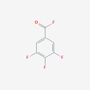 molecular formula C7H2F4O B053982 3,4,5-Trifluorobenzoyl fluoride CAS No. 121579-84-8