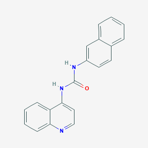 molecular formula C20H15N3O B5398687 N-(2-Naphthyl)-N'-(4-quinolinyl)urea 