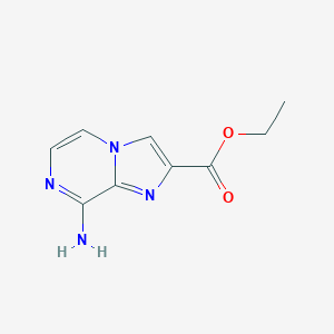 Ethyl 8-aminoimidazo[1,2-a]pyrazine-2-carboxylate