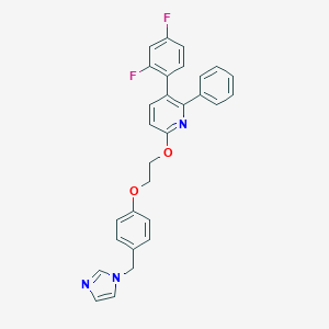 molecular formula C29H23F2N3O2 B540045 PPA-250 CAS No. 385413-62-7