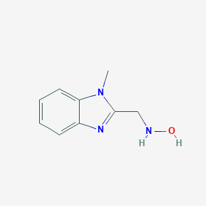 N-[(1-Methylbenzimidazol-2-yl)methyl]hydroxylamine