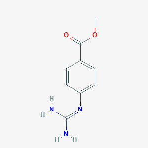 molecular formula C9H11N3O2 B054007 Methyl 4-guanidinobenzoate CAS No. 122228-09-5