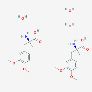 3,4-Dimethoxy-alpha-methylphenylalanine