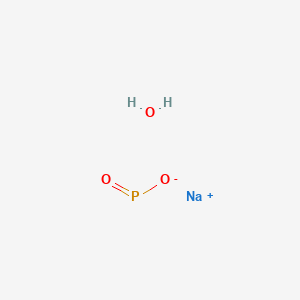 molecular formula H4NaO3P B054019 Sodium hypophosphite monohydrate CAS No. 123333-67-5