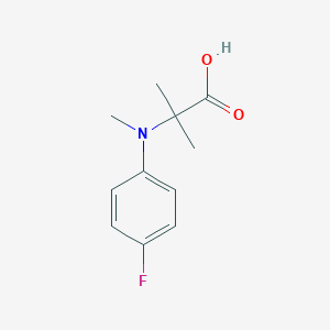N,N-(Methyl-2-carboxyisopropyl)-4-fluoroaniline