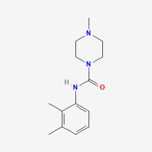 molecular formula C14H21N3O B5403128 N-(2,3-dimethylphenyl)-4-methylpiperazine-1-carboxamide 
