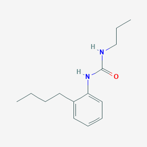 molecular formula C14H22N2O B5405931 1-(2-Butylphenyl)-3-propylurea 