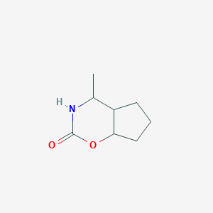 4-Methylhexahydrocyclopenta[e][1,3]oxazin-2(3H)-one