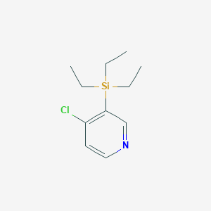 4-Chloro-3-(triethylsilyl)pyridine