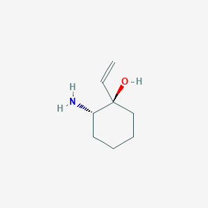 (1R,2S)-2-amino-1-ethenylcyclohexan-1-ol