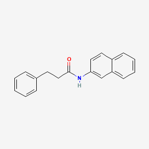 molecular formula C19H17NO B5409962 N-2-naphthyl-3-phenylpropanamide 