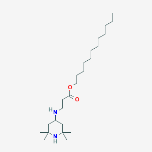 beta-Alanine, N-(2,2,6,6-tetramethyl-4-piperidinyl)-, dodecyl ester