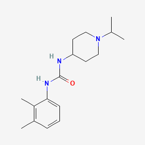 molecular formula C17H27N3O B5412149 N-(2,3-DIMETHYLPHENYL)-N'-(1-ISOPROPYL-4-PIPERIDYL)UREA 