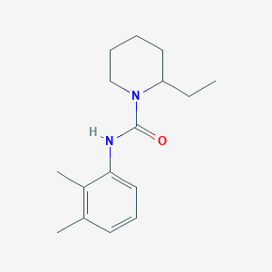 molecular formula C16H24N2O B5412339 N-(2,3-dimethylphenyl)-2-ethylpiperidine-1-carboxamide 